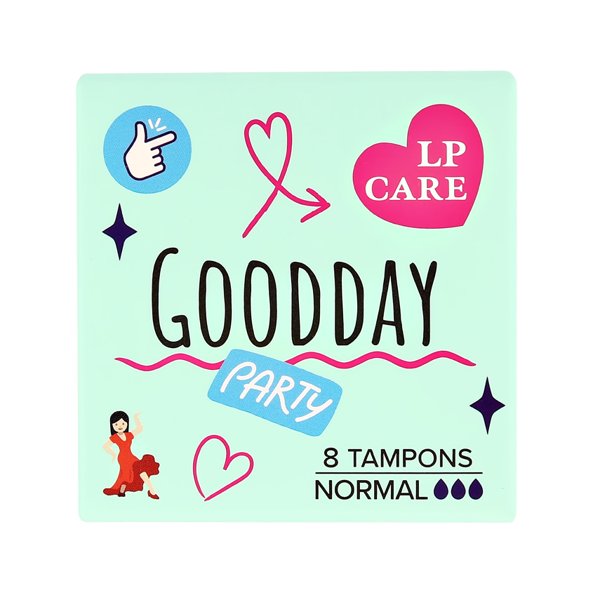 Тампоны LP CARE normal 8 шт