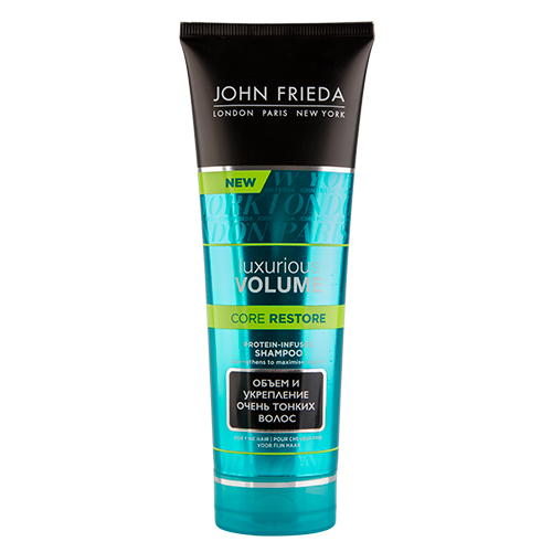 

Шампунь для волос JOHN FRIEDA LUXURIOUS VOLUME CORE RESTORE с протеином 250 мл