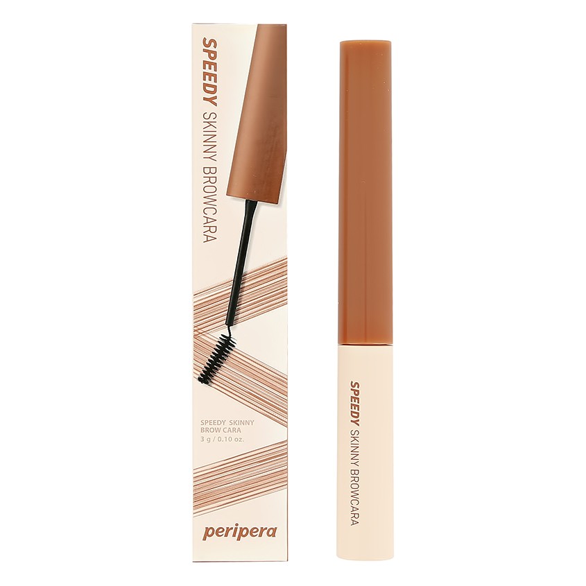 PERIPERA Тушь для бровей PERIPERA SPEEDY SKINNY BROWCARA тон 04 ash brown