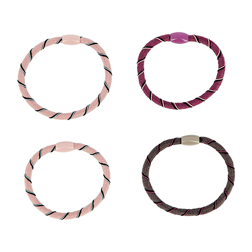 

Набор резинок LADY PINK 4 шт