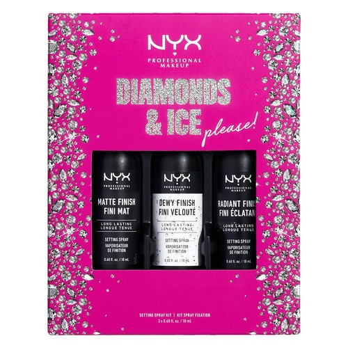 Набор подарочный NYX PROFESSIONAL MAKEUP 3 спрея