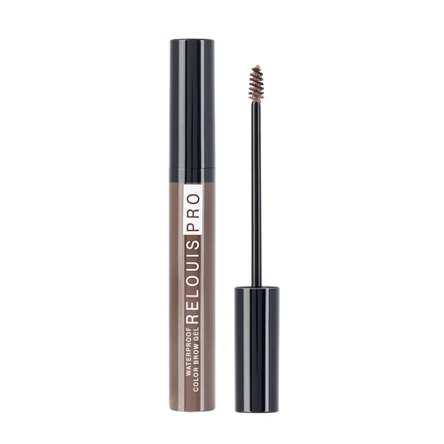   Подружка Гель для бровей RELOUIS RELOUIS PRO WATERPROOF COLOR BROW GEL водостойкий тон 03 brown