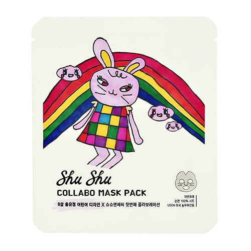 

Маска для лица SHU SHU Rabbit and rainbow детская 20 мл