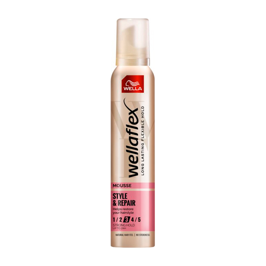 

Мусс для волос WELLA WELLAFLEX стиль и укладка 200 мл