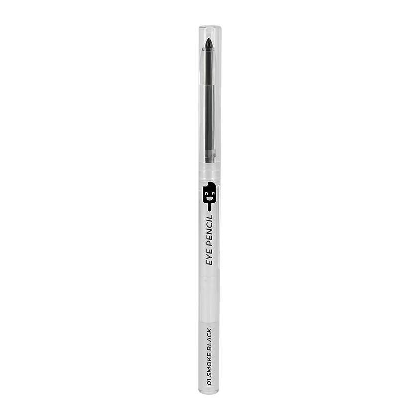

Карандаш для глаз ISCREAM автоматический тон 01 smoke black