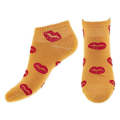 

Носки женские SOCKS KISSES yellow р-р единый