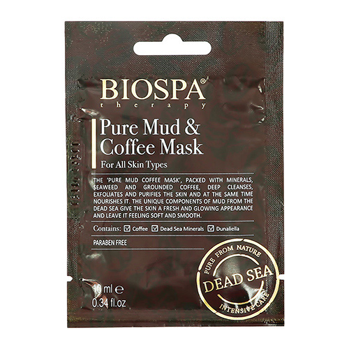 

Маска для лица SEA OF SPA BIOSPA очищающая грязевая с кофейной пудрой 10 мл