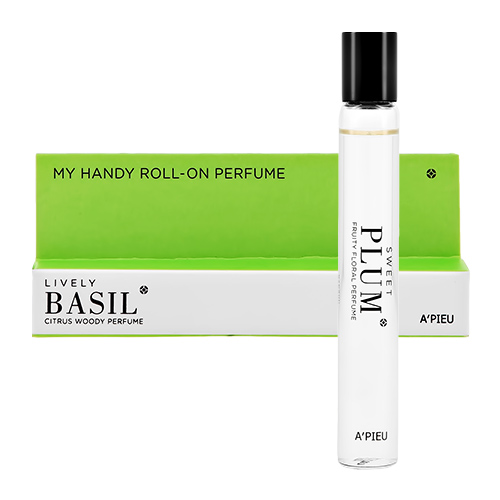 

Парфюмерная вода APIEU MY HANDY ROLL-ON PERFUME жен. Lively Basil 10 мл