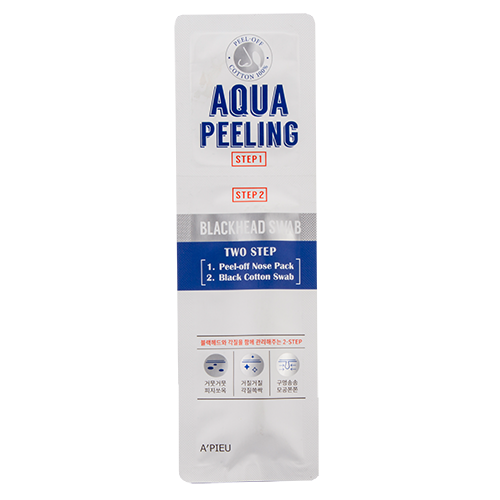 

Патч для очищения пор + ватная палочка для пилинга APIEU AQUA PEELING 5,5 мл