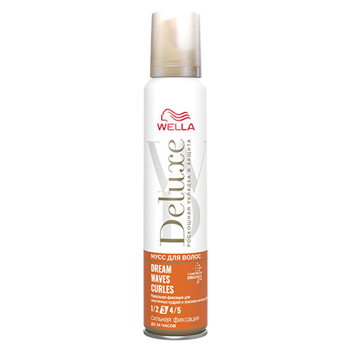 

Мусс для волос WELLA DREAM WAVES & CURLS Сильная фиксация 200 мл