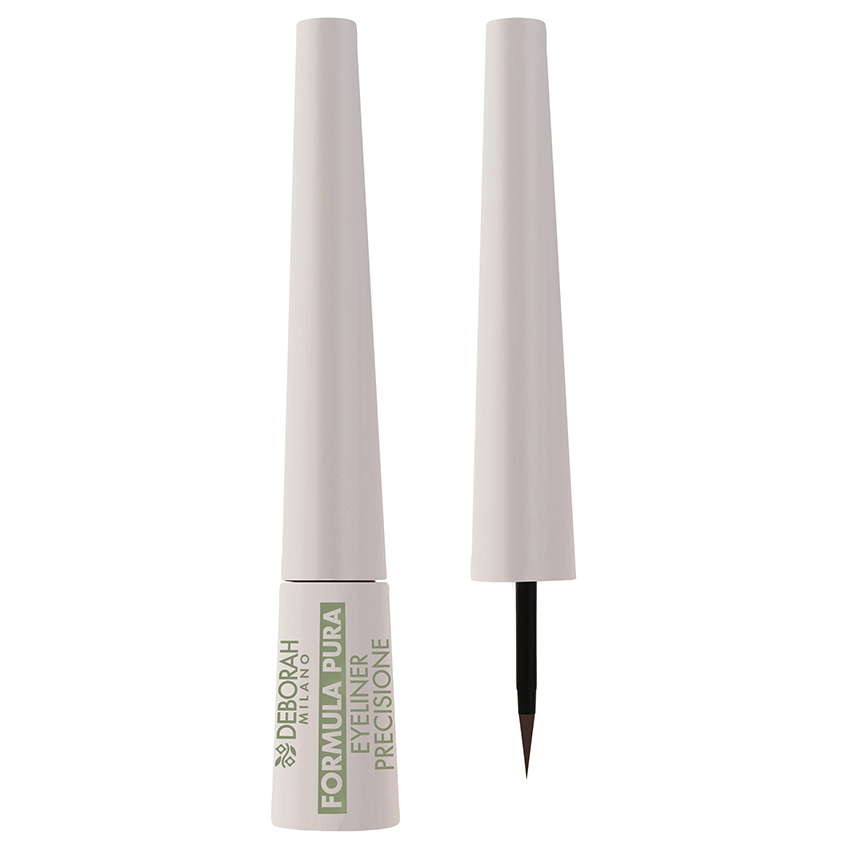 Подводка для глаз DEBORAH FORMULA PURA EYELINER PRECISIONE жидкая тон 02 коричневый deborah milano подводка formula pura eyeliner precisione для век жидкая тон 02 коричневый 2 5 мл