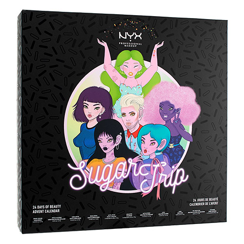 

Набор подарочный женский NYX PROFESSIONAL MAKEUP SUGAR TRIP Адвент-календарь 24 позиции