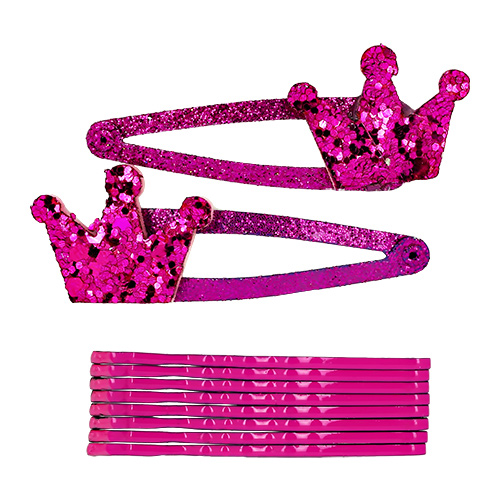 

Набор MISS PINKY заколка 2 шт, невидимка 8 шт