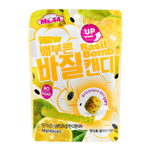 

Конфеты MS.44 CANDY BASIL BOMB со вкусом каламондина 60 г