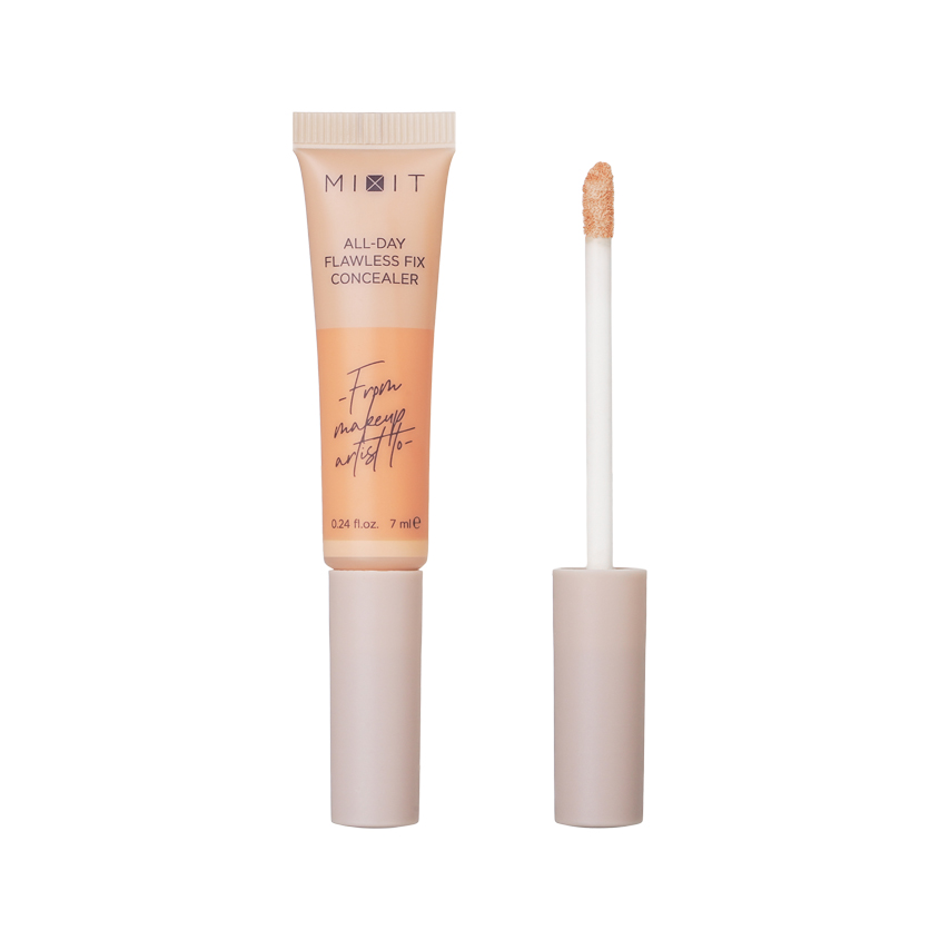 Консилер для лица MIXIT ALL DAY FLAWLESS FIX с безупречной фиксацией тон 001 Fair