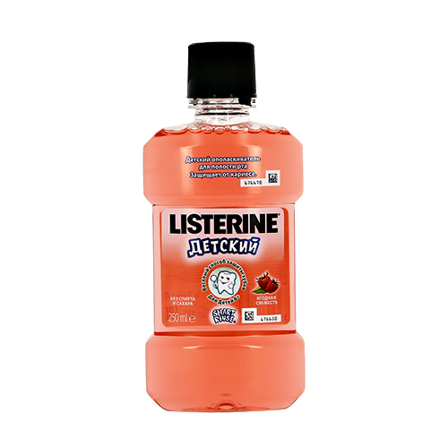 

Ополаскиватель детский для полости рта LISTERINE Ягодная свежесть 250 мл
