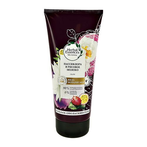 

Бальзам-ополаскиватель HERBAL ESSENCES Пассифлора и рисовое молоко сила 180 мл