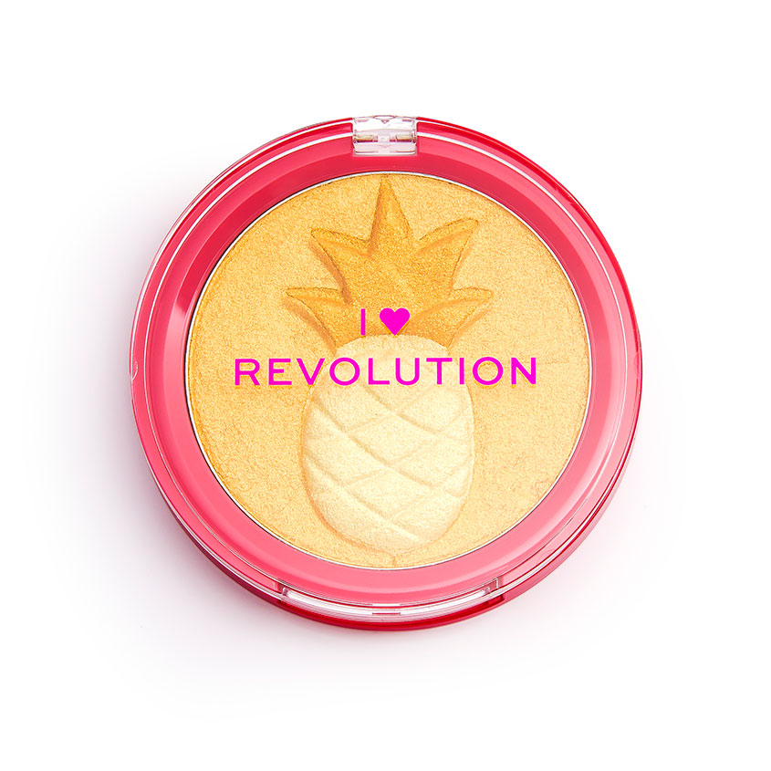 Хайлайтер I HEART REVOLUTION FRUITY тон pineapple - фото 1