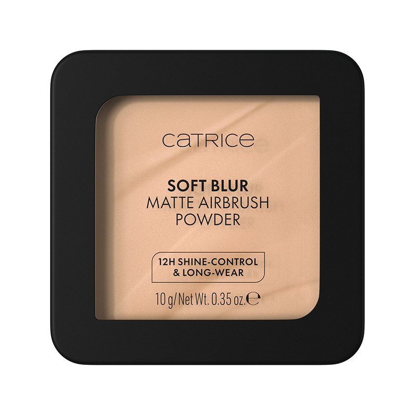 Пудра для лица CATRICE SOFT BLUR MATTE компактная матирующая тон 020N