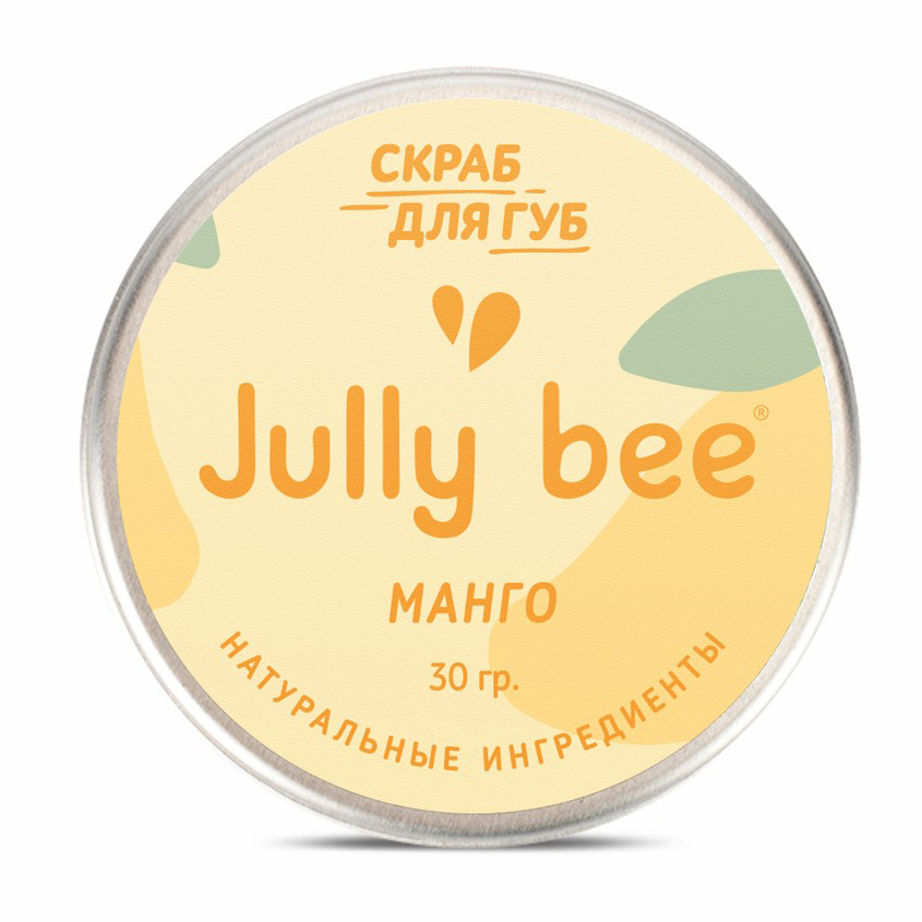 Скраб для губ JULLY BEE Манго сахарный 25 г