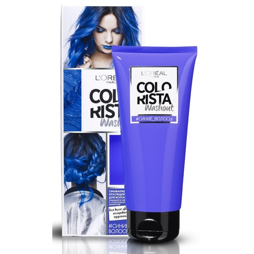 

Бальзам для волос красящий LOREAL COLORISTA тон Синий 80 мл