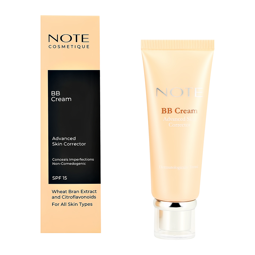 NOTE Крем тональный для лица NOTE BB CREAM тон 01