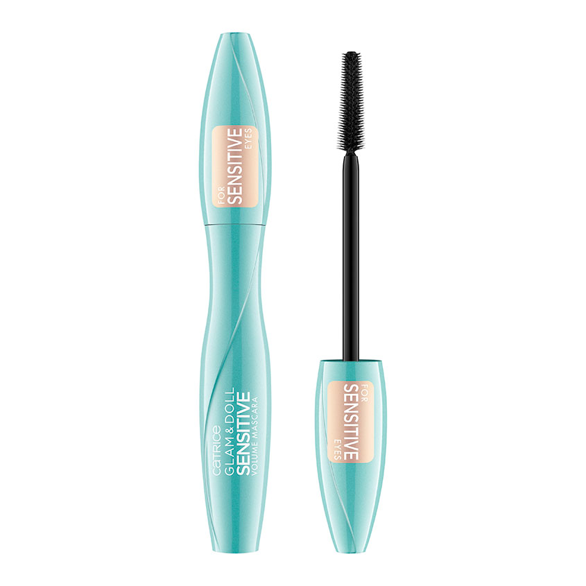 CATRICE Тушь для ресниц CATRICE GLAM & DOLL SENSITIVE VOLUME MASCARA тон 010 ultra black catrice тушь для ресниц ультра черная allround mascara ultra black тон 010