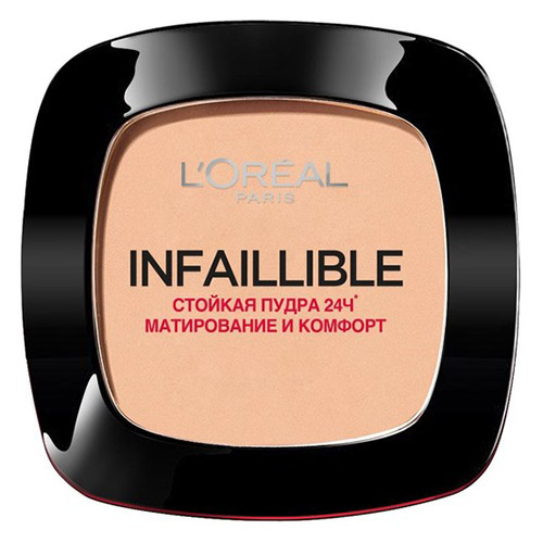 

Пудра компактная для лица LOREAL INFAILLIBLE 24 часа тон 160 бежево-песочный