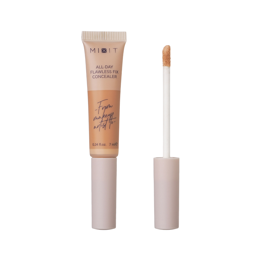 Консилер для лица MIXIT ALL DAY FLAWLESS FIX с безупречной фиксацией тон 004 Nude