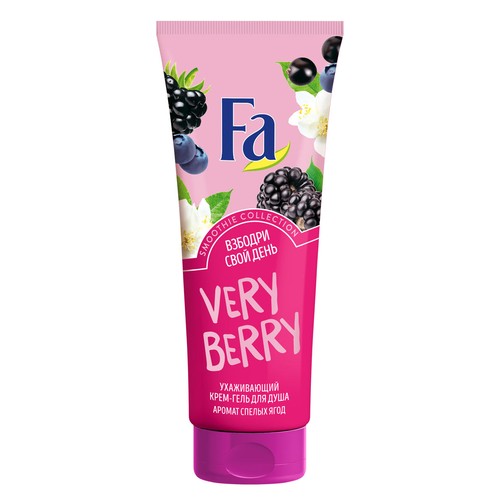 

Крем-гель для душа FA SMOOTHIE very berry 200 мл