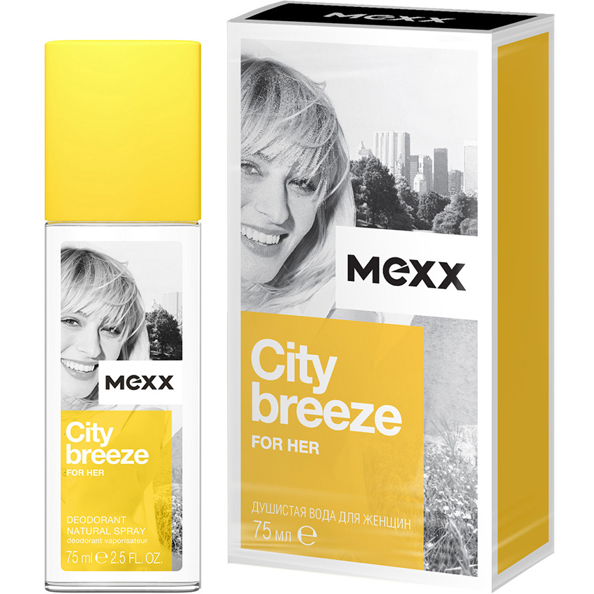 

Душистая вода MEXX CITY BREEZE WOMAN жен. 75 мл