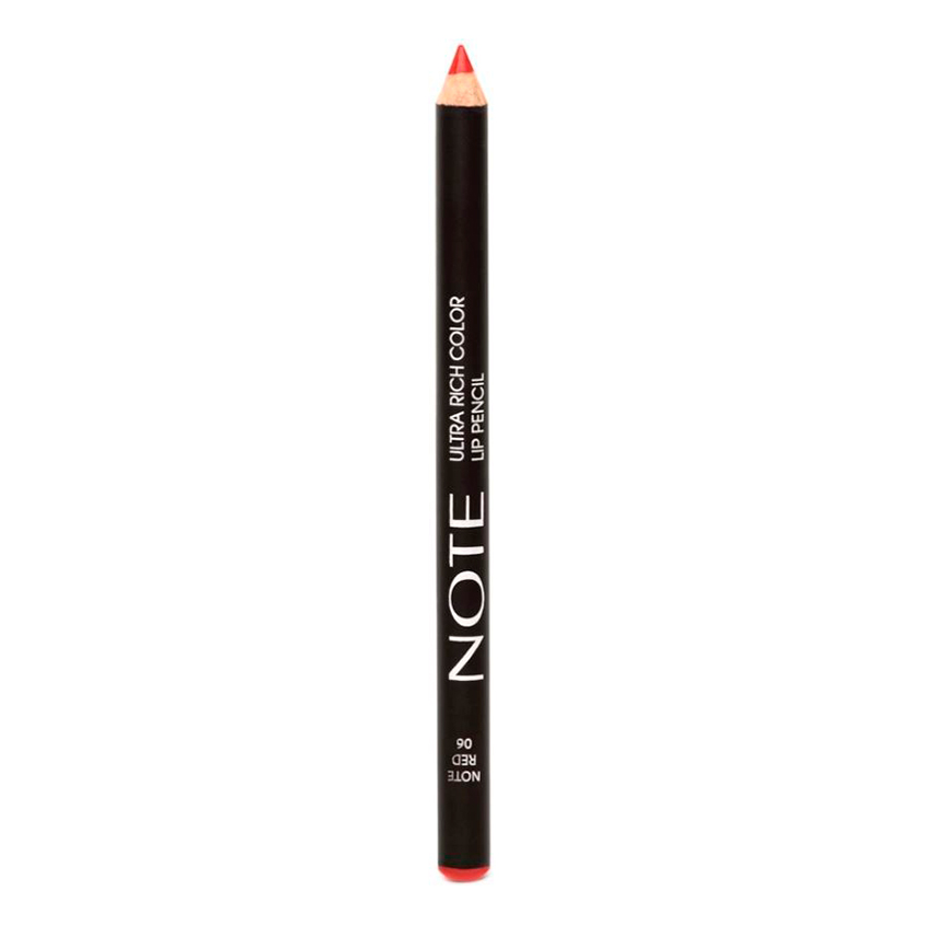 NOTE Карандаш для губ NOTE ULTRA RICH COLOR LIP PENCIL тон 06