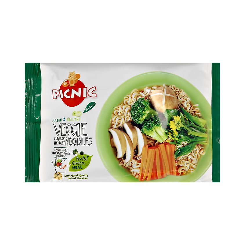 

Лапша быстрого приготовления PICNIC овощная 70 г