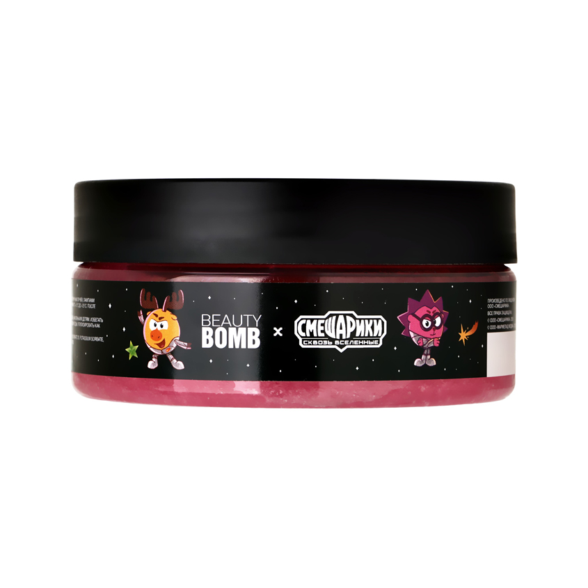 Скраб-слайм для тела `BEAUTY BOMB` СМЕШАРИКИ 200 г
