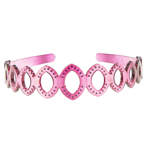 

Ободок LADY PINK plastic