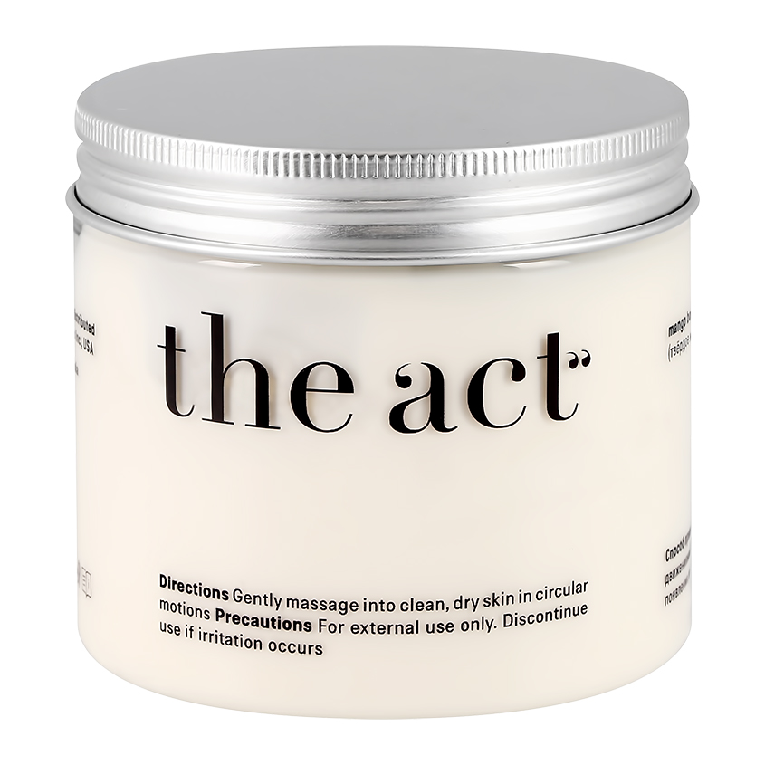 Масло для тела `THE ACT` твердое с манго 180 г