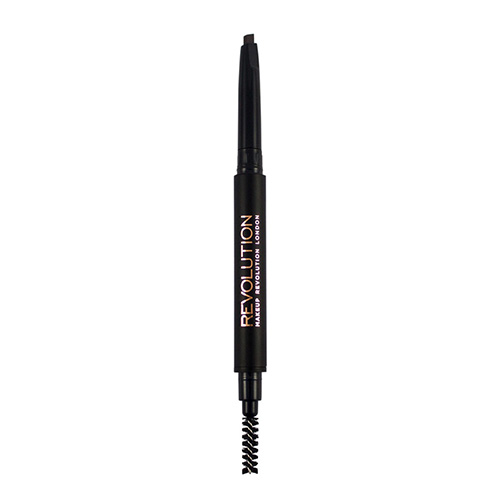 Карандаш для бровей `REVOLUTION` DUO BROW DEFINER тон medium brown