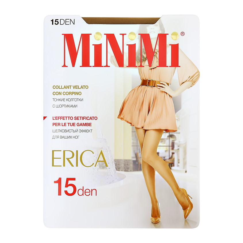 Колготки женские MINIMI ERICA 15 den Daino р-р 4