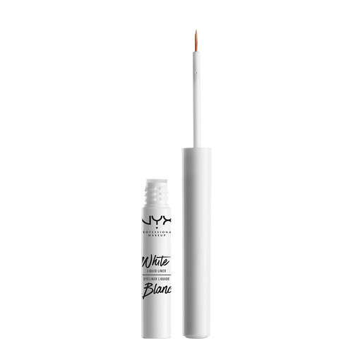 Лайнер для глаз NYX PROFESSIONAL MAKEUP WHITE LIQUID LINER тон 01 White жидкий - фото 1