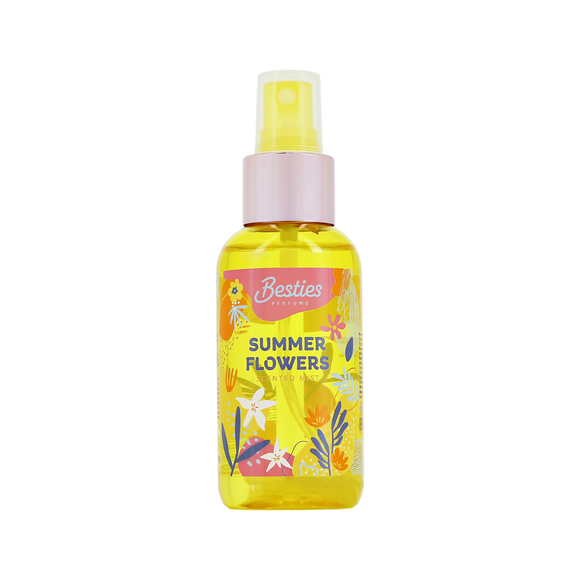 Парфюмированный мист для тела BESTIES SCENTED MIST summer flowers жен. 100 мл