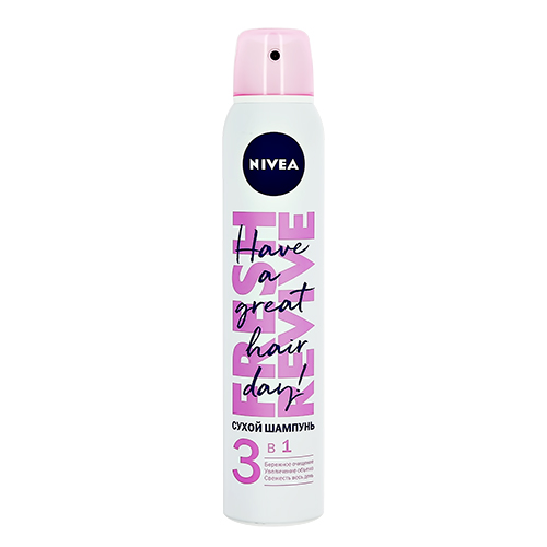 

Шампунь для волос NIVEA 3 в 1 сухой 200 мл