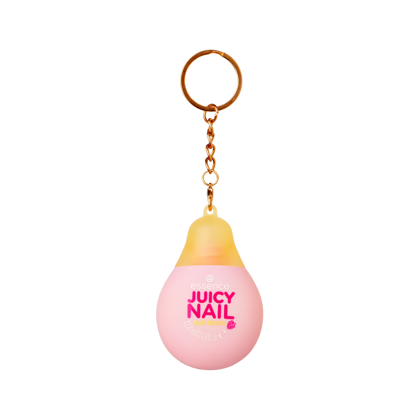 Бальзам для ногтей ESSENCE JUICY NAIL увлажняющий с брелоком