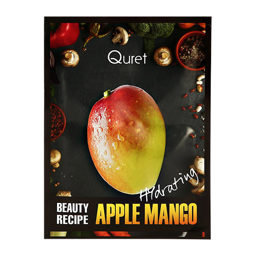 

Маска для лица QURET BEAUTY RECIPE с экстрактом манго увлажняющая 25 г