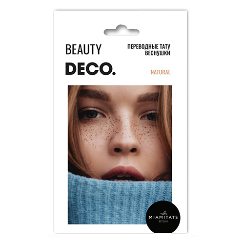 Набор переводных тату-веснушек DECO. by Miami tattoos Natural