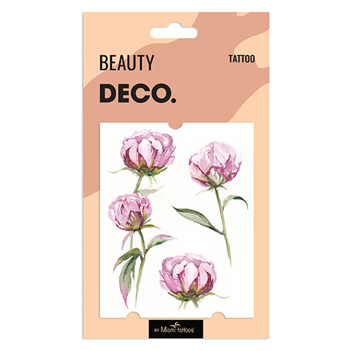 

Татуировка для тела DECO. WATERCOLOR STORY by Miami tattoos переводная Bud