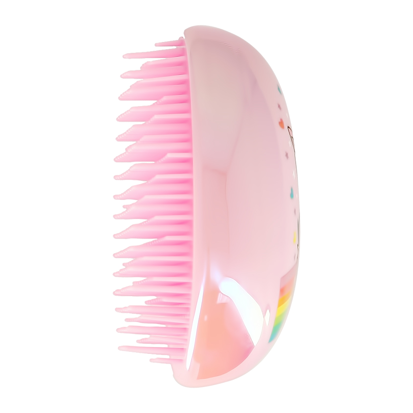 Расческа для волос распутывающая `MISS PINKY` с принтом единорог