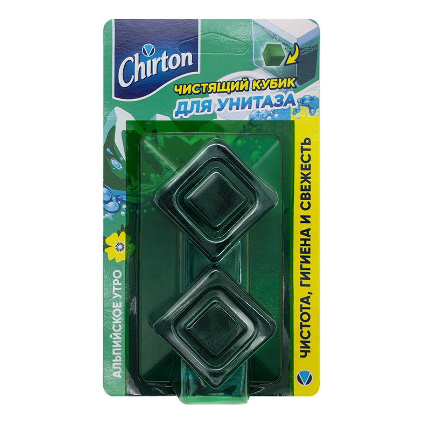 CHIRTON Кубик чистящий CHIRTON Альпийское утро 2х50гр