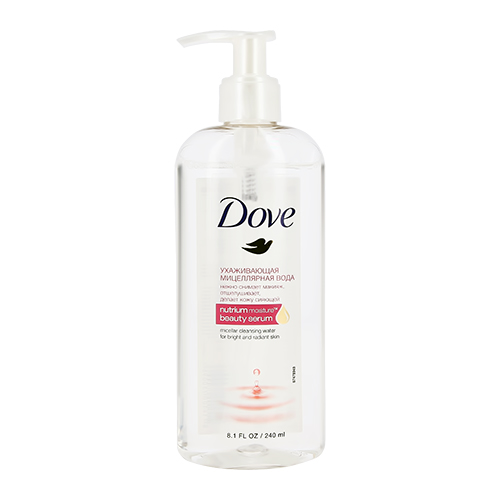 

Мицеллярная вода DOVE ухаживающая для сухой и тусклой кожи 240 мл
