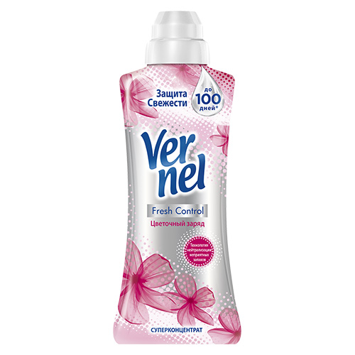 

Кондиционер для белья VERNEL FRESH CONTROL Цветочный заряд суперконцентрат 600 мл