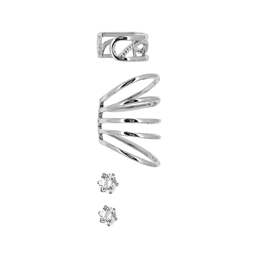 

Серьги каффы LADY PINK MUST HAVE